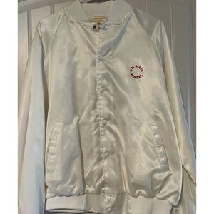 Limited Edition Wheel of Fortune •I’M A BIG• WHEEL• SZ XL White Satin AVON U.S.A